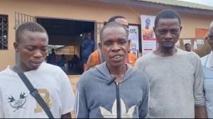 Five local heroes of Gwira Banso who were rewarded GH50k