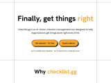 Checklist Gg Ai Checklist Manager Almma Ai