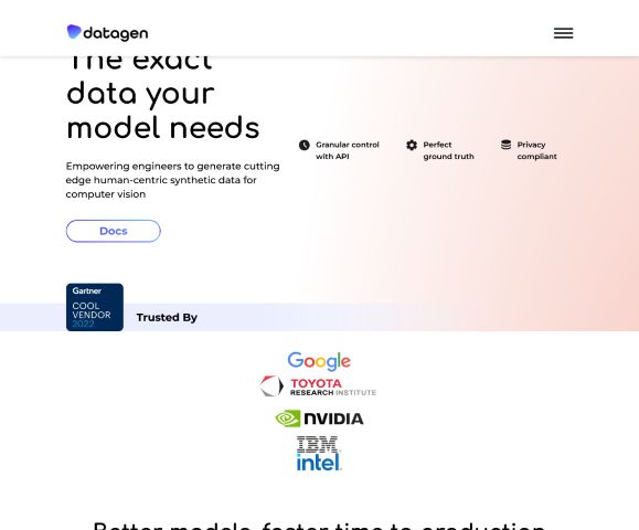 Ai Synthetic Data Generator Datagen - Beautiful Landscape Background - Mobile