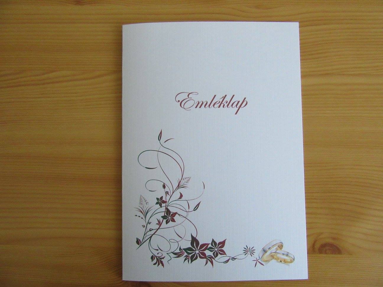 Esküvői emléklap 011