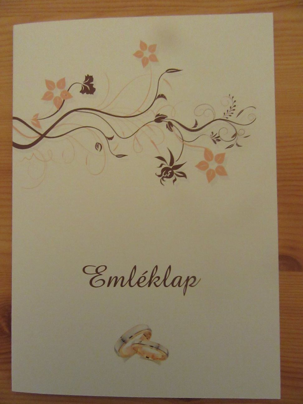 Esküvői emléklap 014