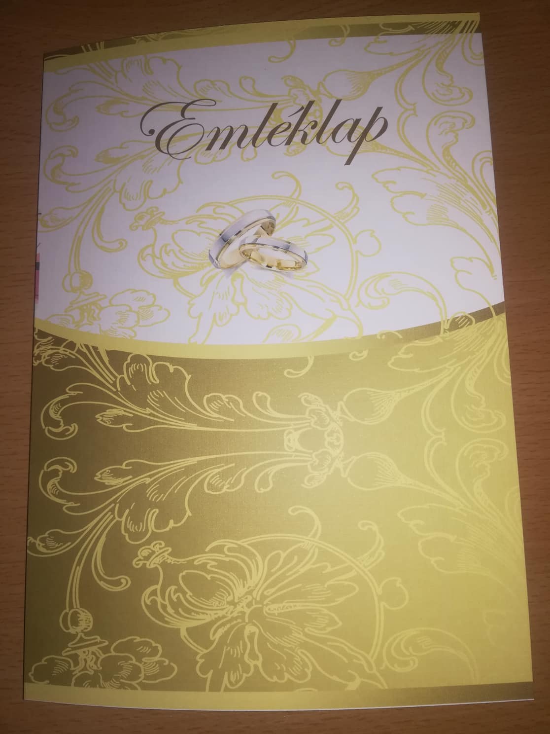 Esküvői emléklap 0150