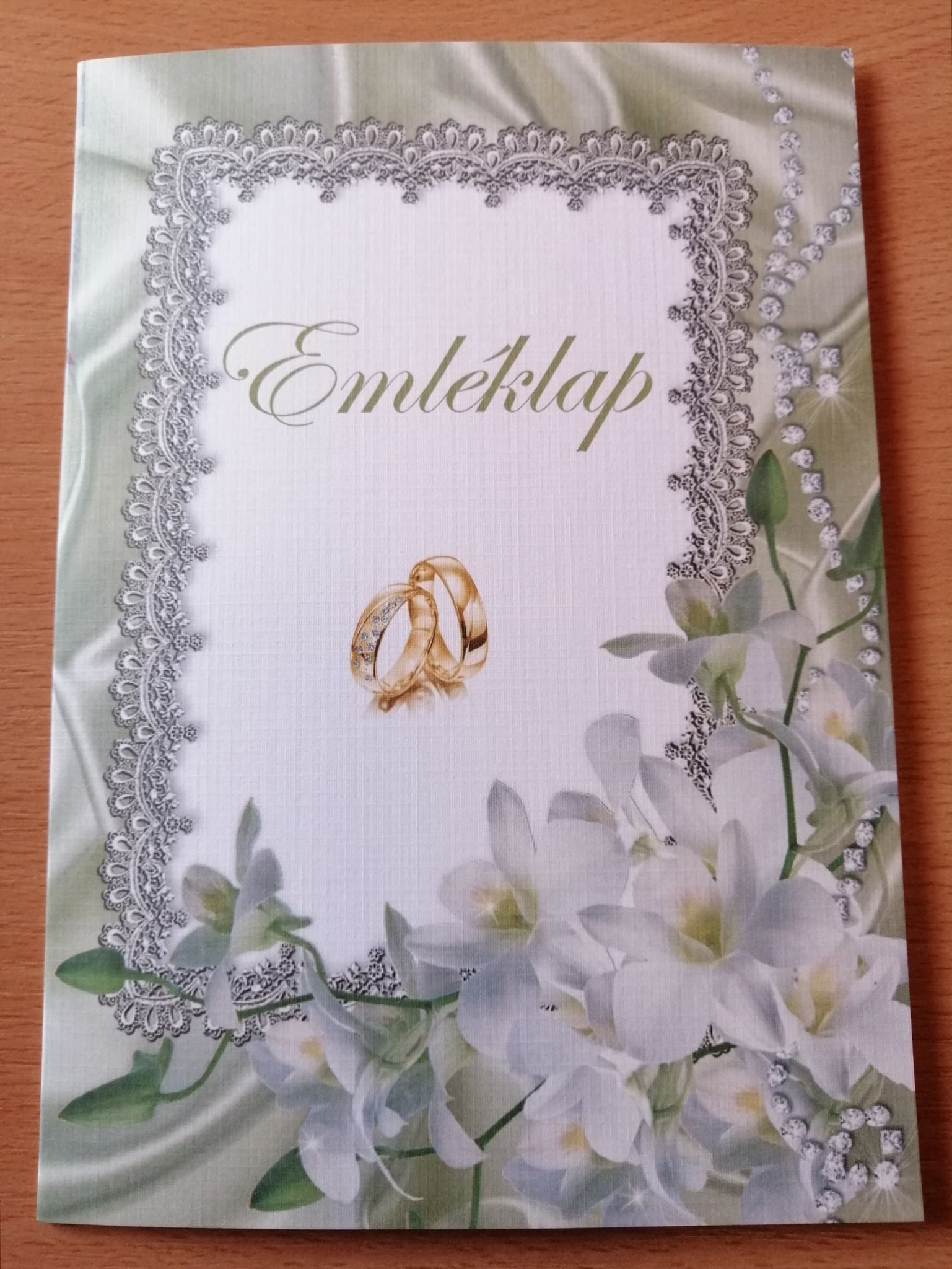 Esküvői emléklap 0151