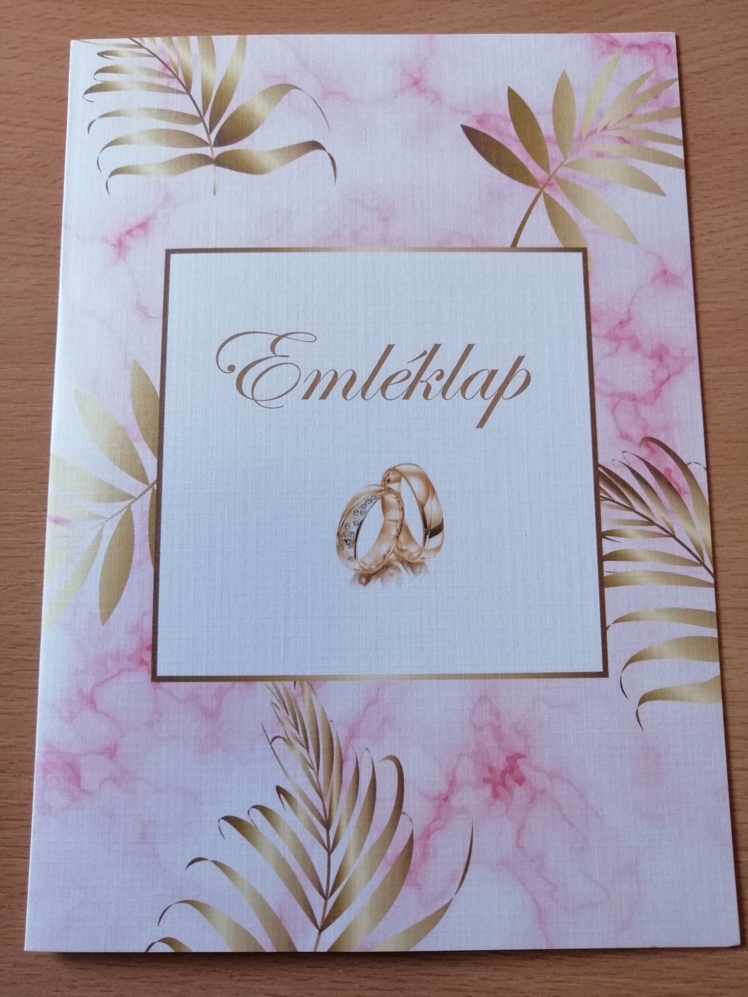Esküvői emléklap 0152
