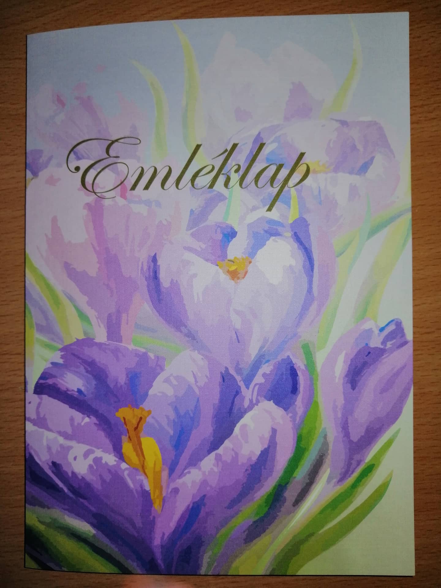 Esküvői emléklap 0187