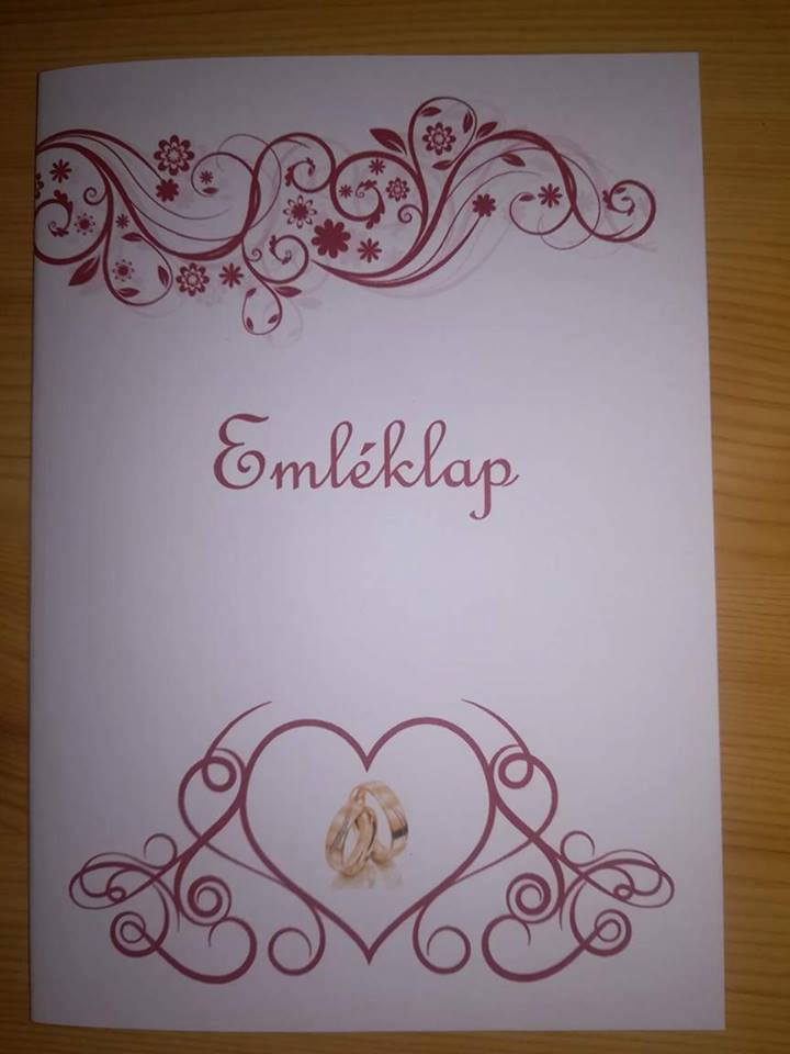 Esküvői emléklap 020