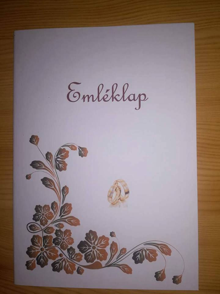 Esküvői emléklap 021