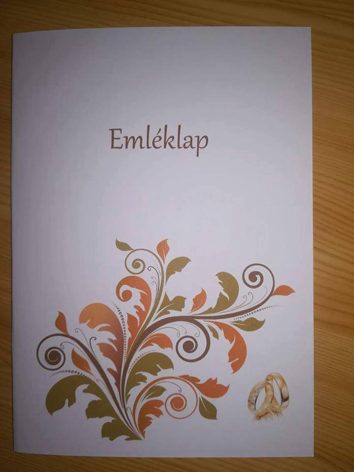 Esküvői emléklap 025