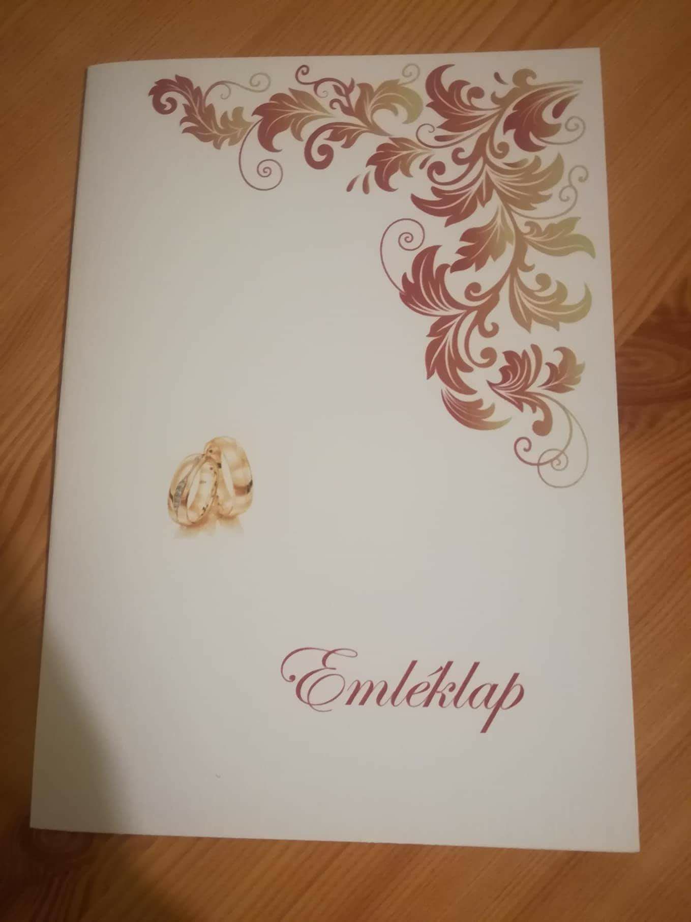 Esküvői emléklap 031