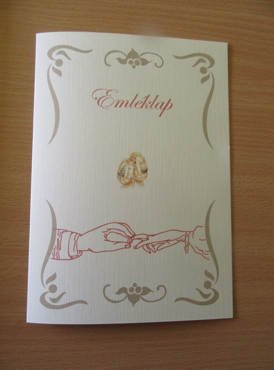 Esküvői emléklap 043