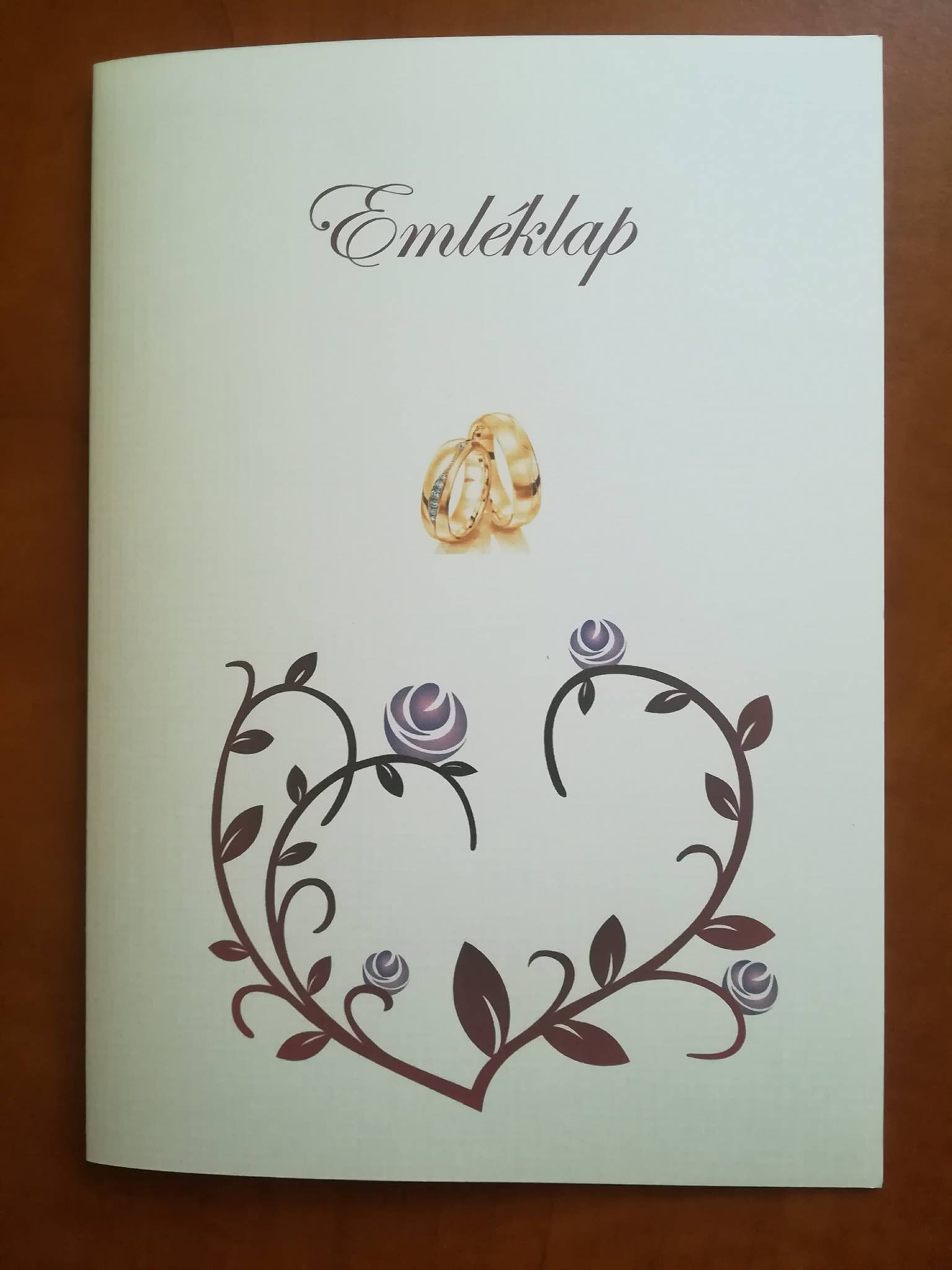 Esküvői emléklap 046