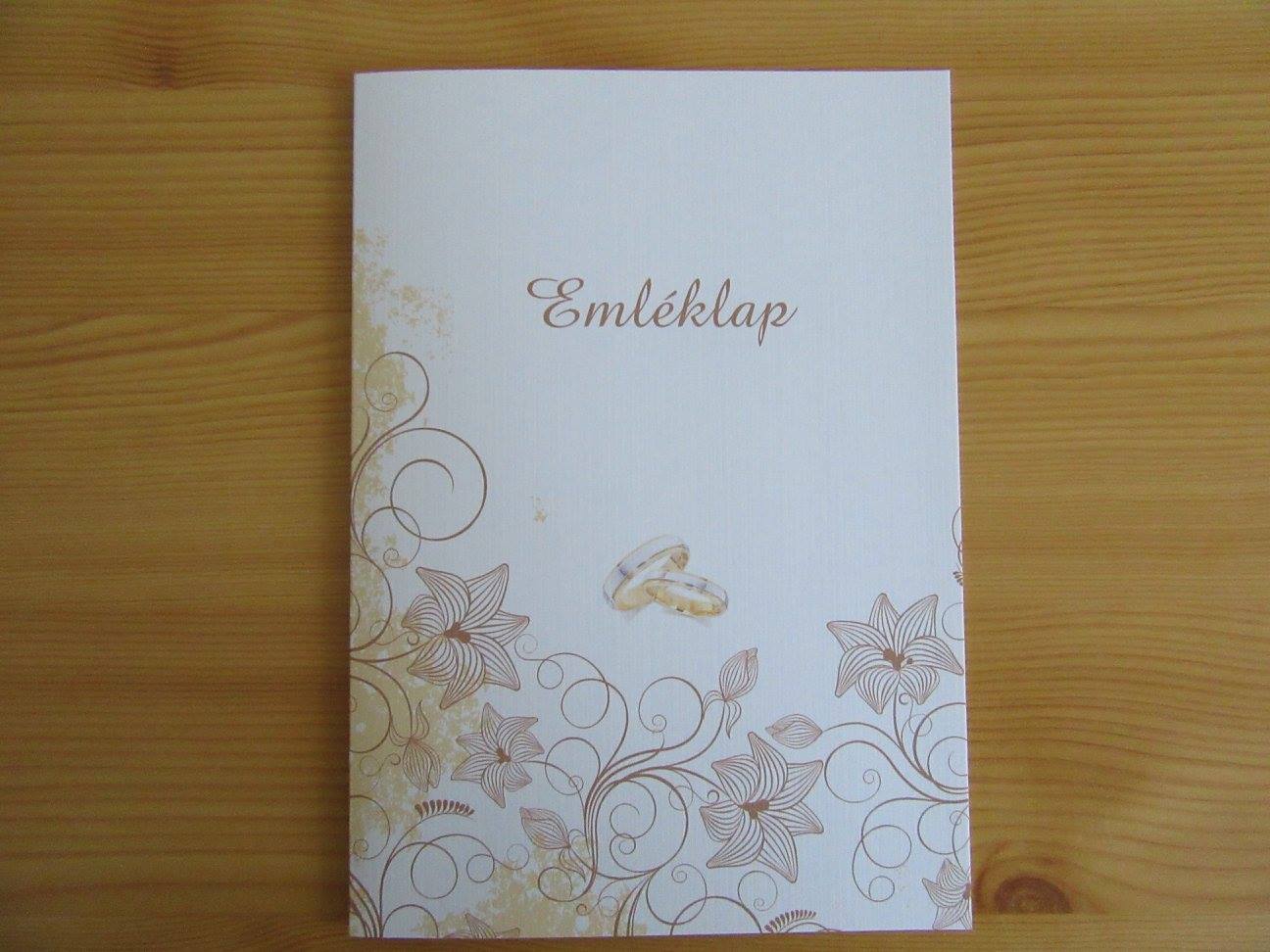 Esküvői emléklap 05
