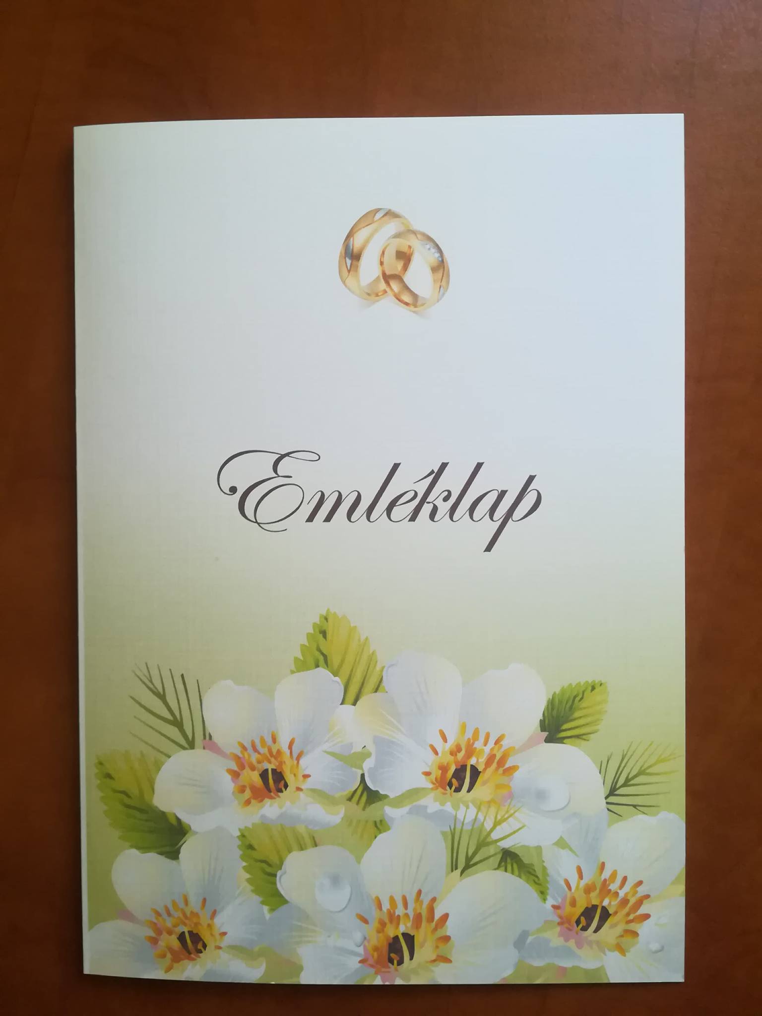 Esküvői emléklap 050