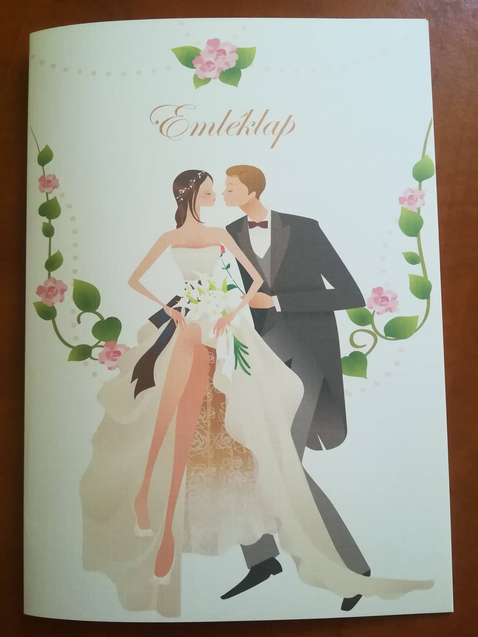 Esküvői emléklap 051