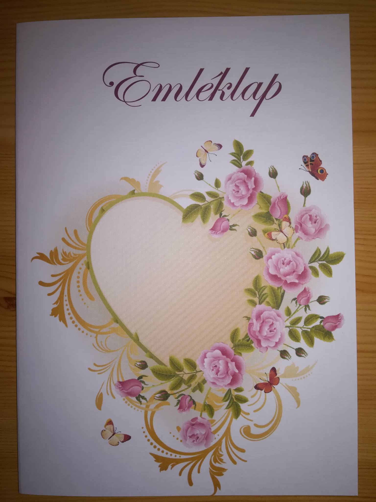 Esküvői emléklap 055