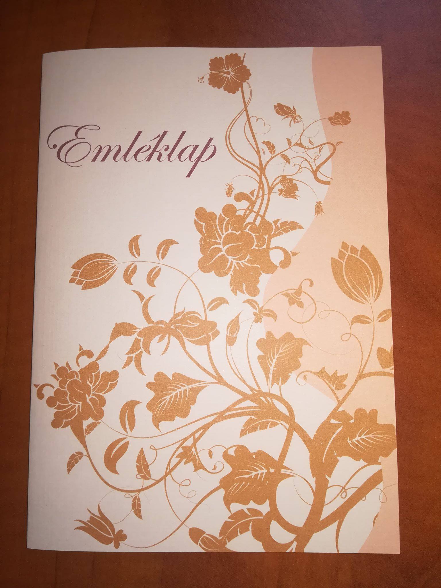 Esküvői emléklap 064