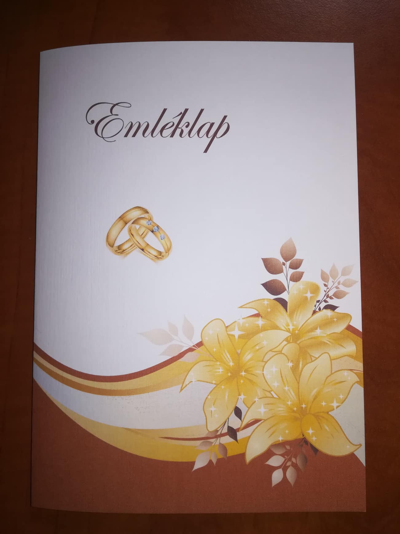 Esküvői emléklap 066