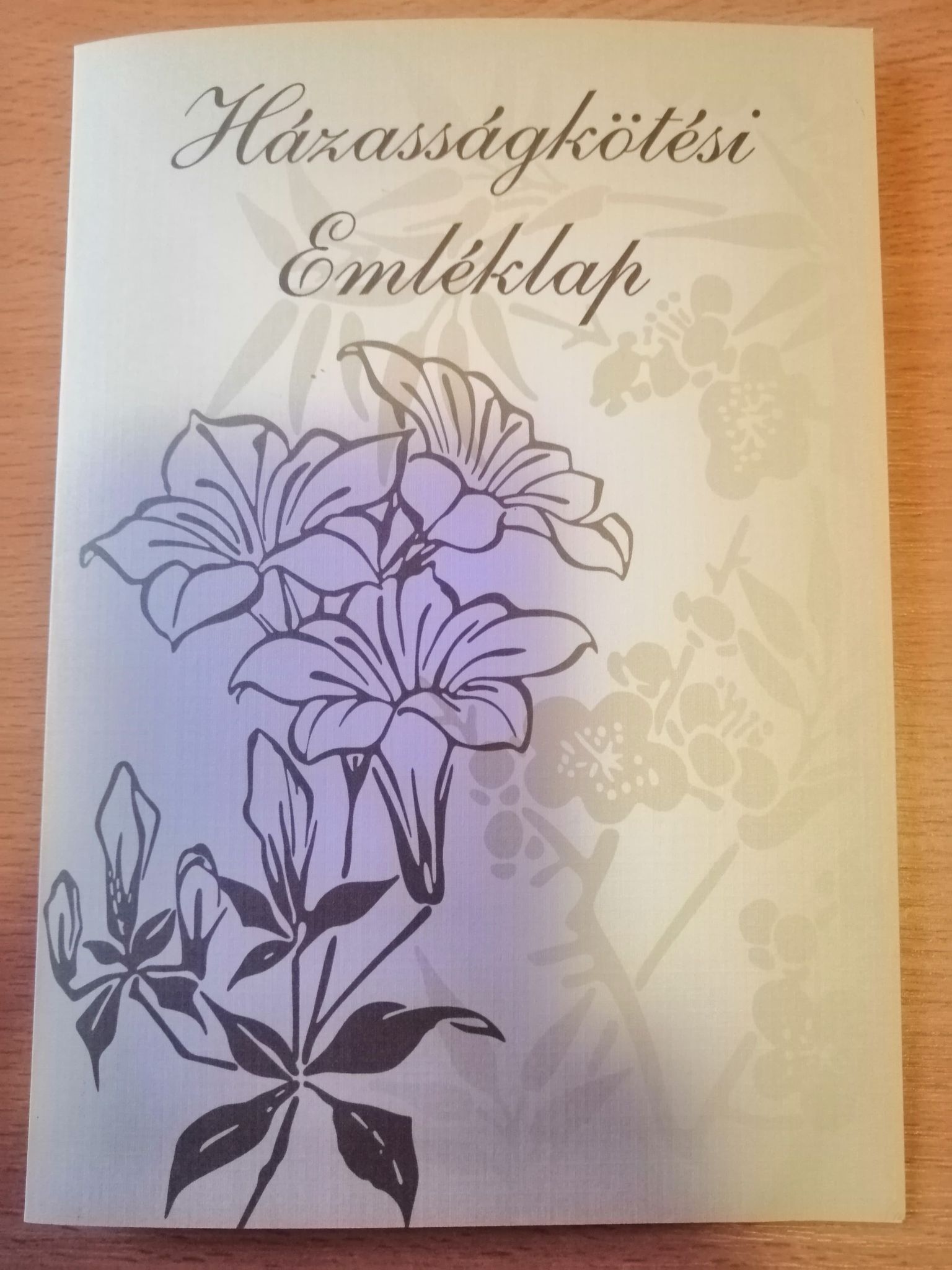 Esküvői emléklap 083