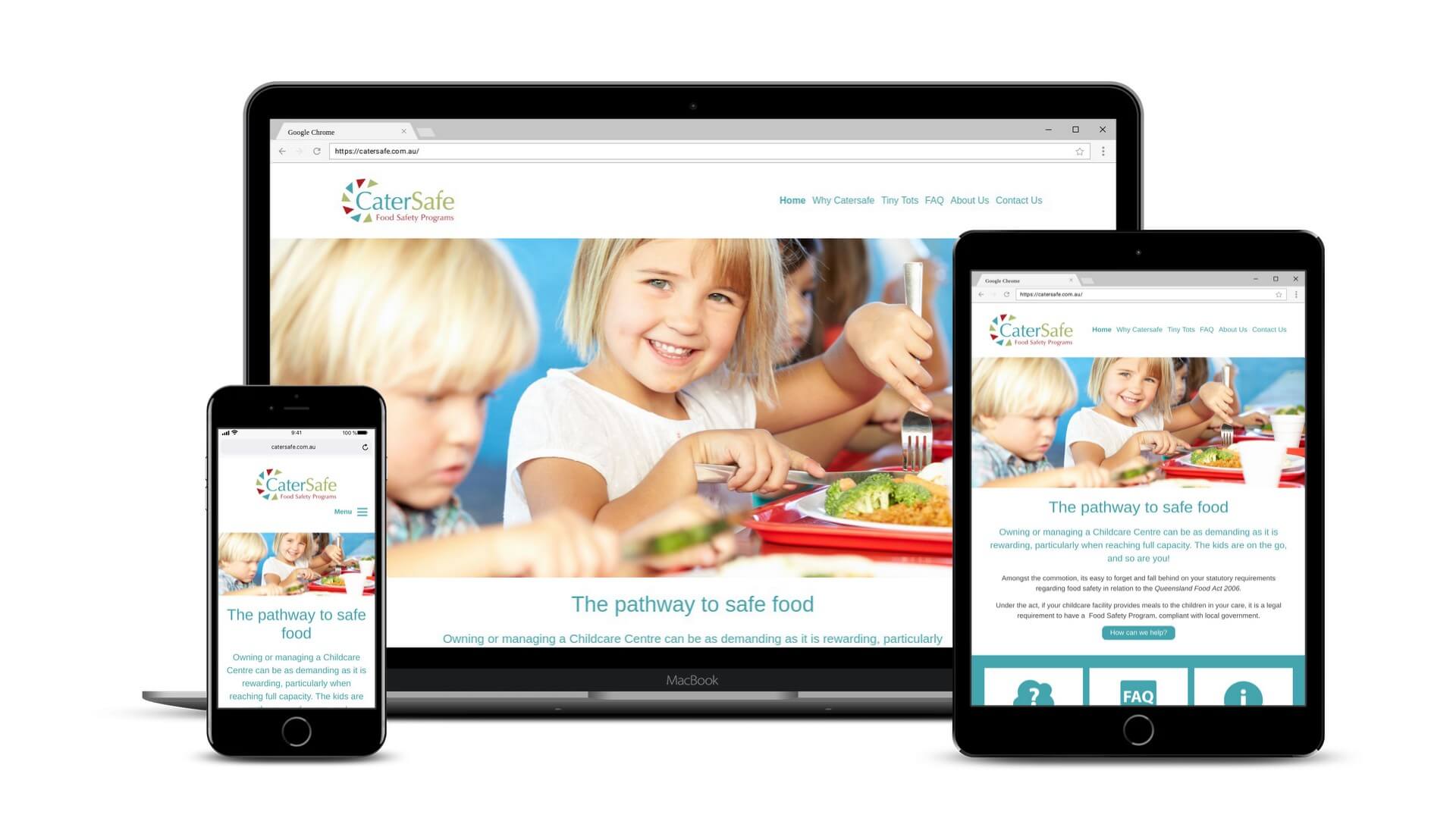 New brand, logos and website for Catersafe