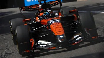 MONTE-CARLO, MONACO - JUNE 07: Oscar Piastri of Australia driving the (81) McLaren MCL40 Mercedes