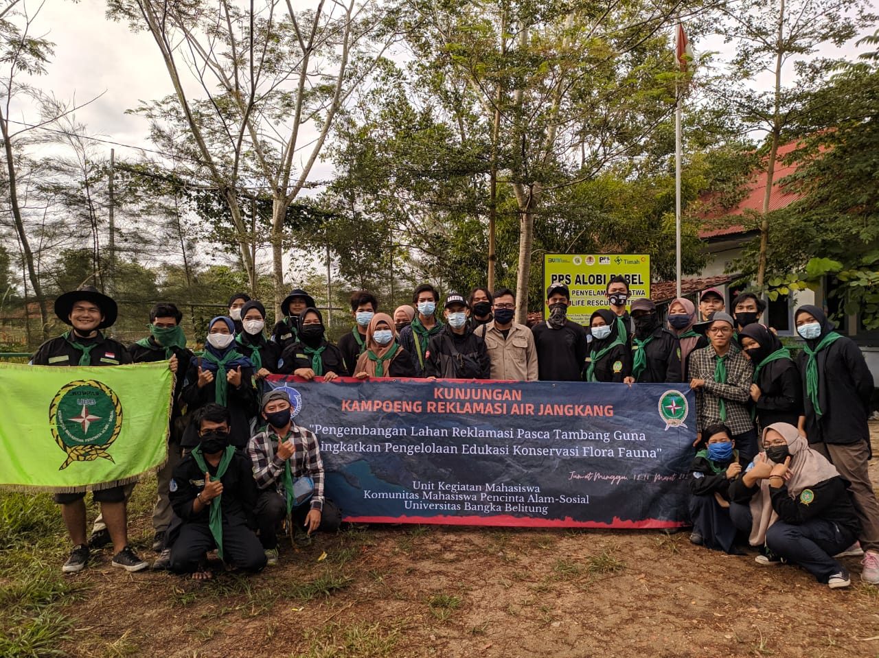 Read more about the article Kunjungan Komunitas Pecinta Alam Universitas Bangka Belitung (KOMPAS BABEL)