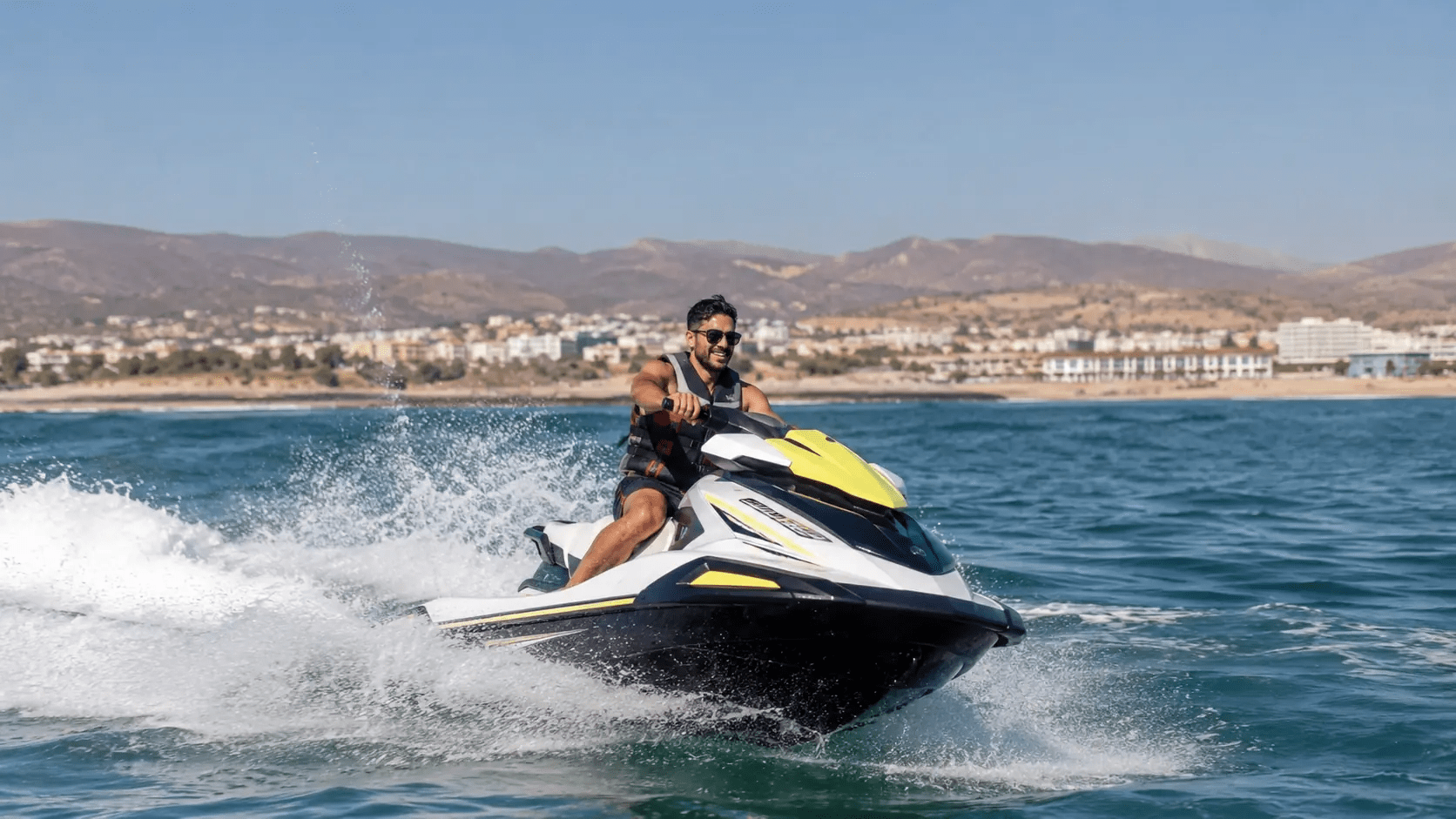 Agadir Taghazout jet ski adventure with hotel pickup