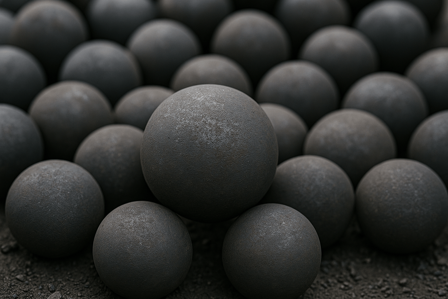 Bola forjada de acero para procesamiento de minerales