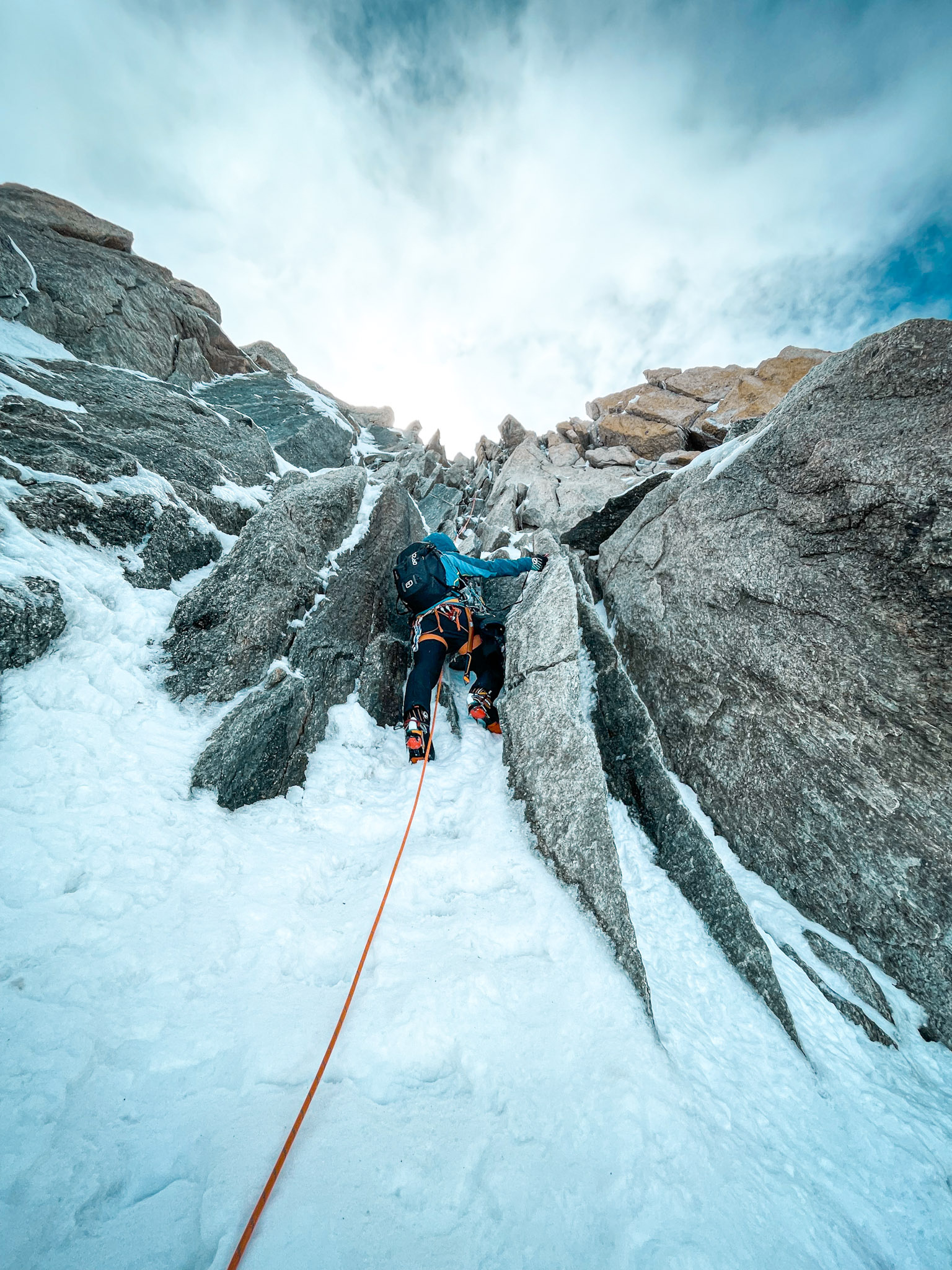 Pointes Lachenal (3613m) – Traverse (AD-)