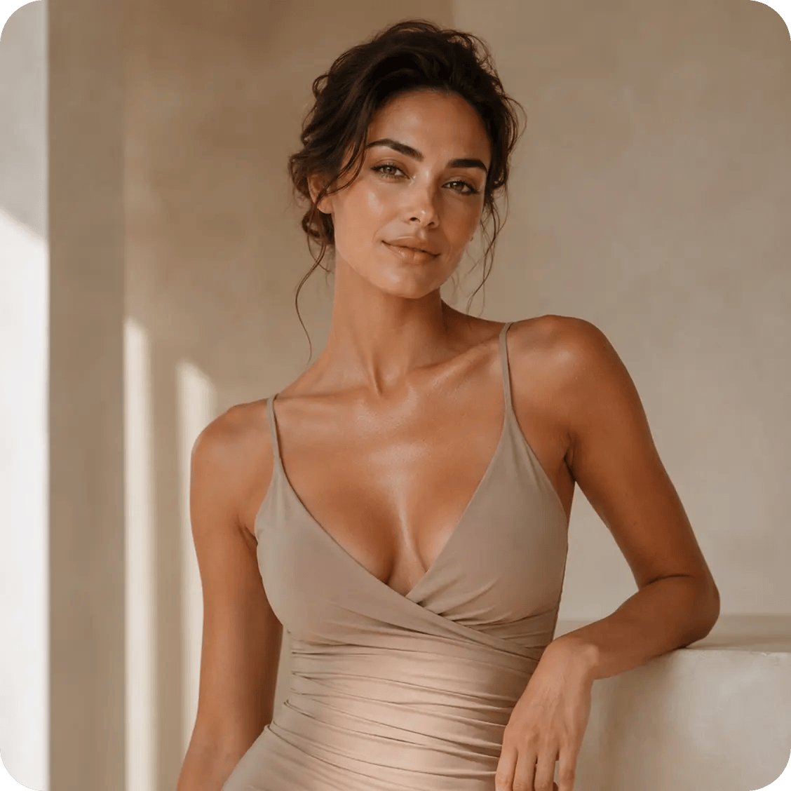 Woman representing breast surgery and breast enhancement procedures at Alpenaura