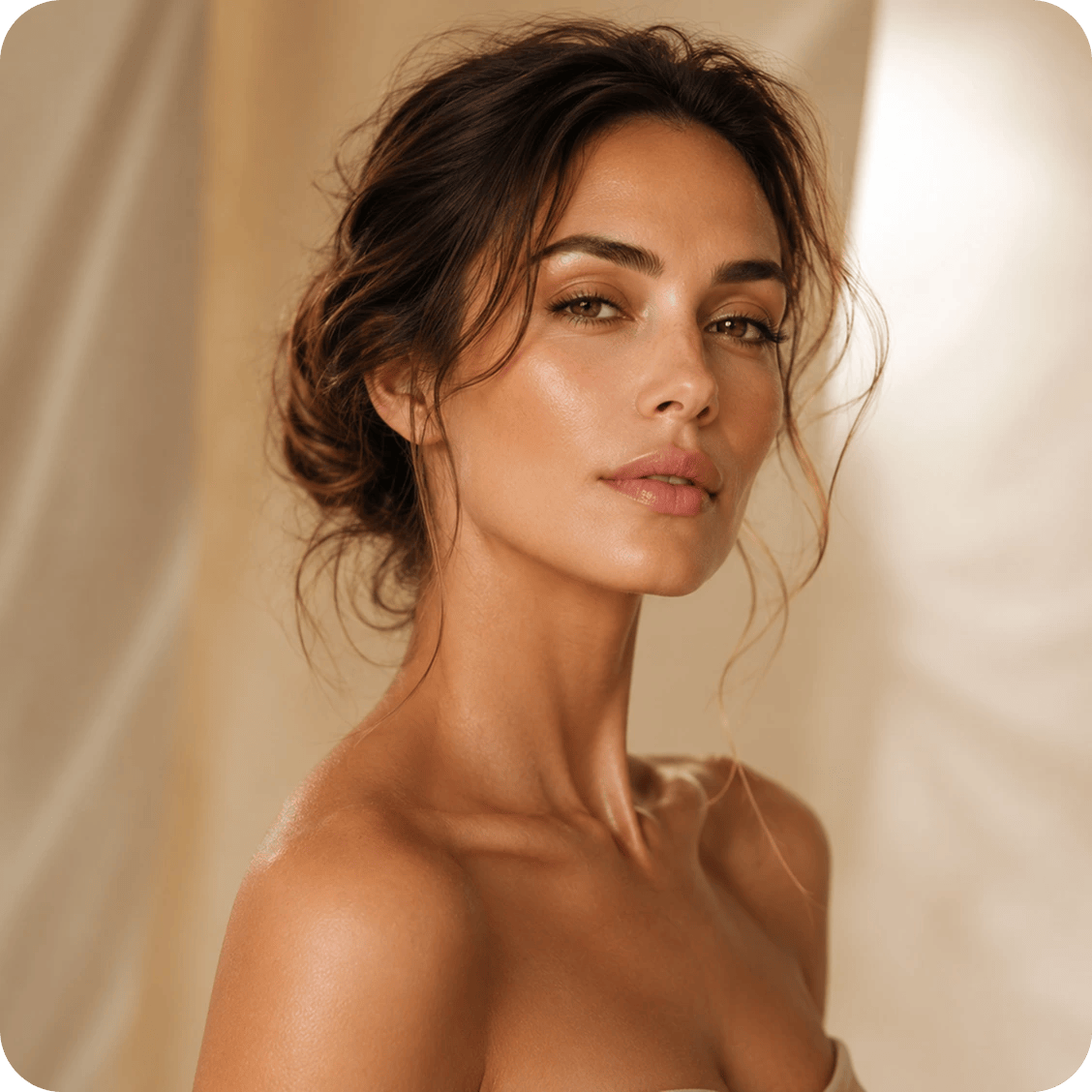 Woman highlighting facial plastic surgery and facial rejuvenation services at Alpenaura