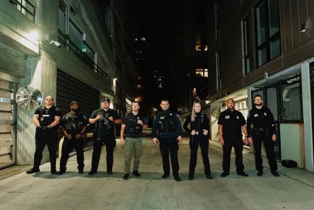 Trained private security team ensuring safety and order in Capitol Hill, Seattle