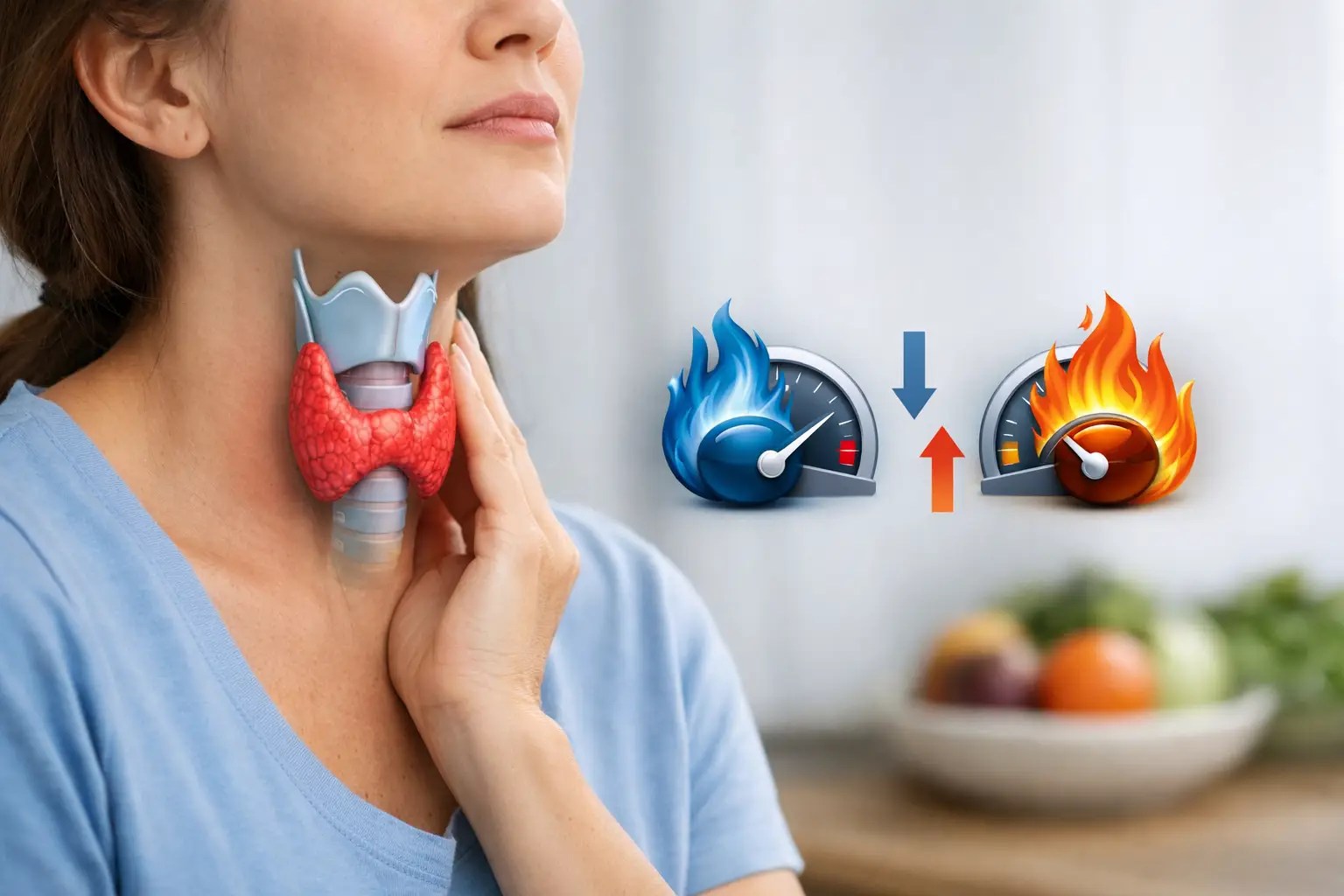 Does Thyroid Dysfunction Affect Metabolism?