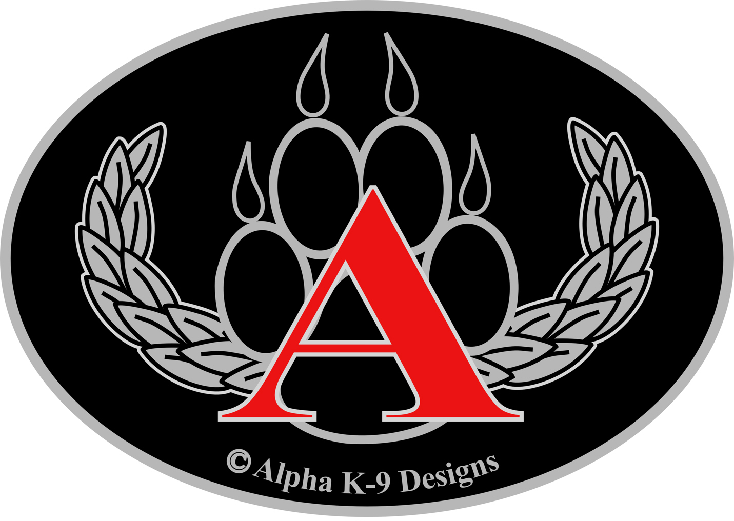 Decals Alpha K9 Designs