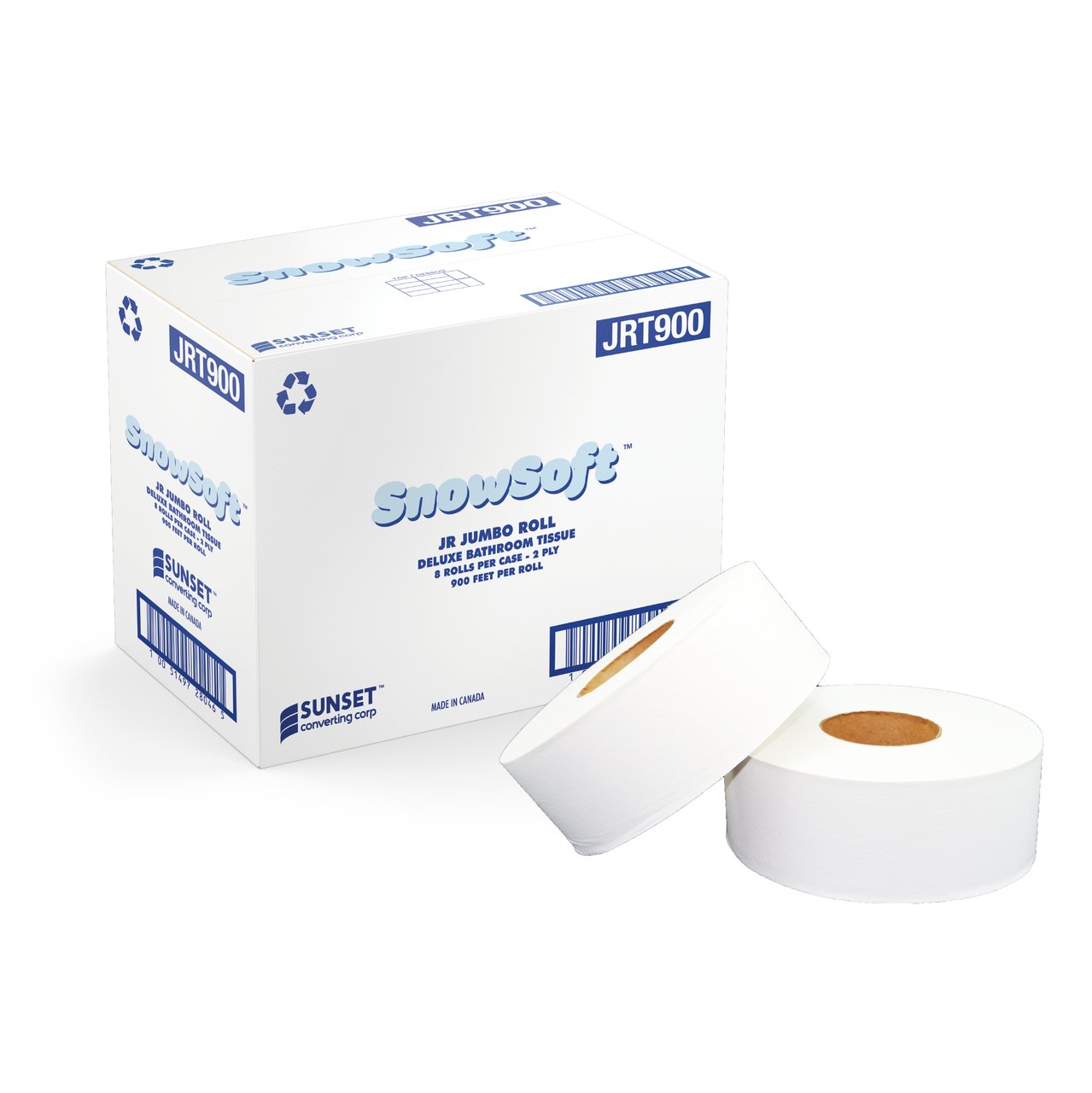 Snow Soft JRT900 Deluxe 2-PLY Bathroom Tissue