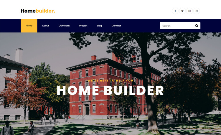 Template Homebuilder