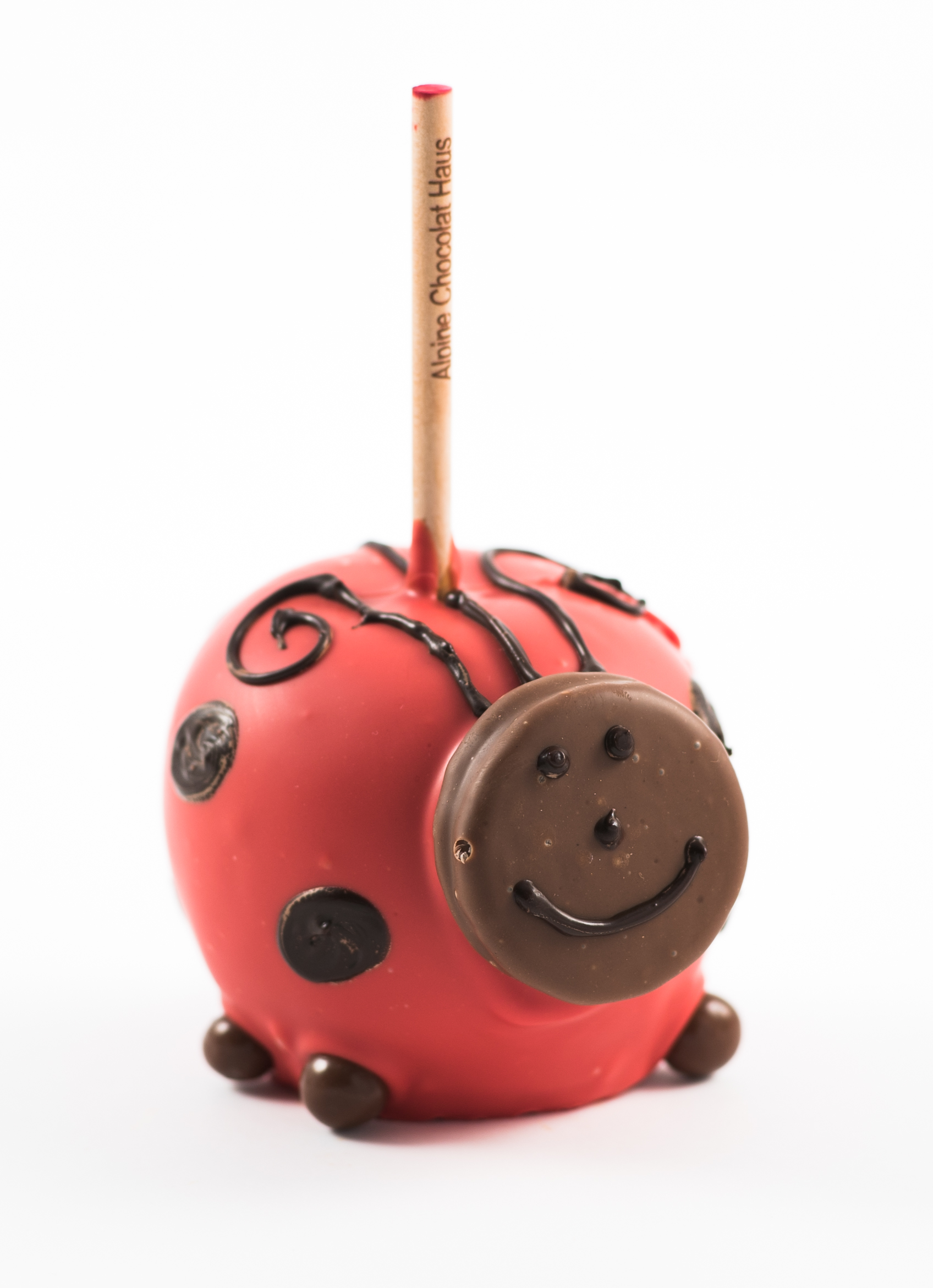 Alpine Chocolat Haus | Lady Bug Apple w/Oreo nose