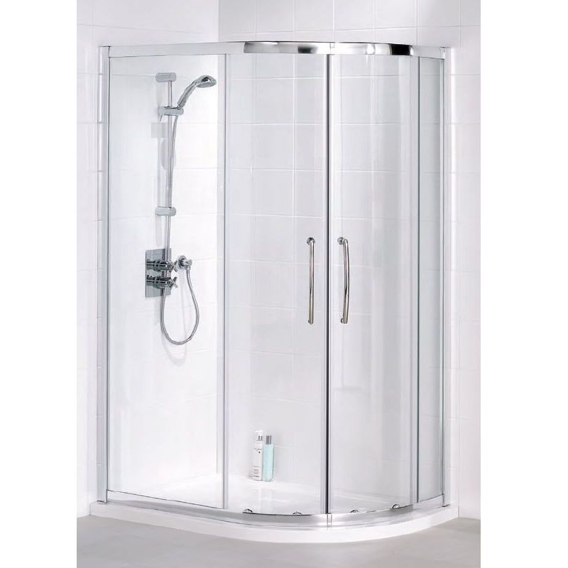 Offset quadrant shower