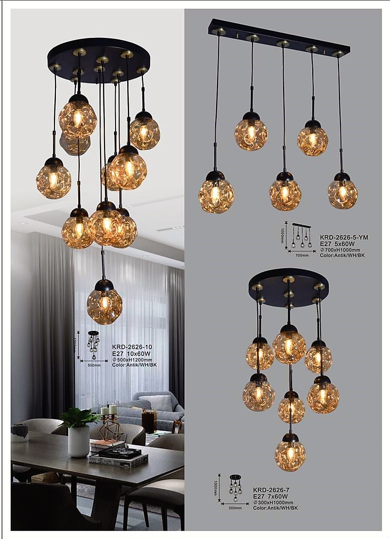 Tascan Aydinlatma Esse Tekli Siyah Sarkit Avize Fiyatlari