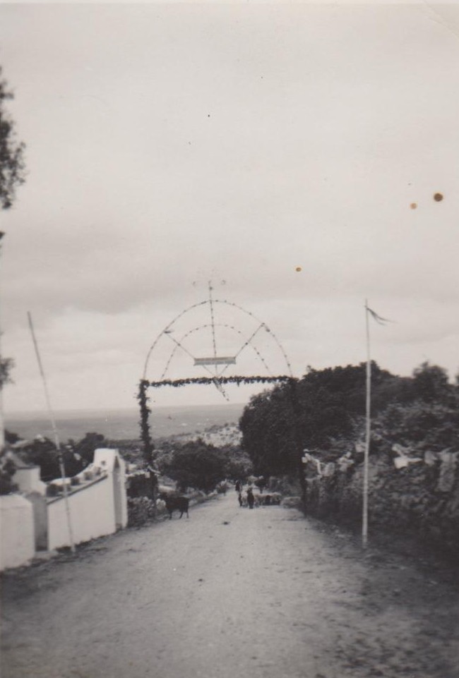 Visita da Imagem da Capelinha 1951
