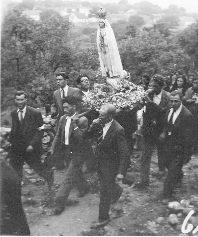 Visita da Imagem da Capelinha 1951