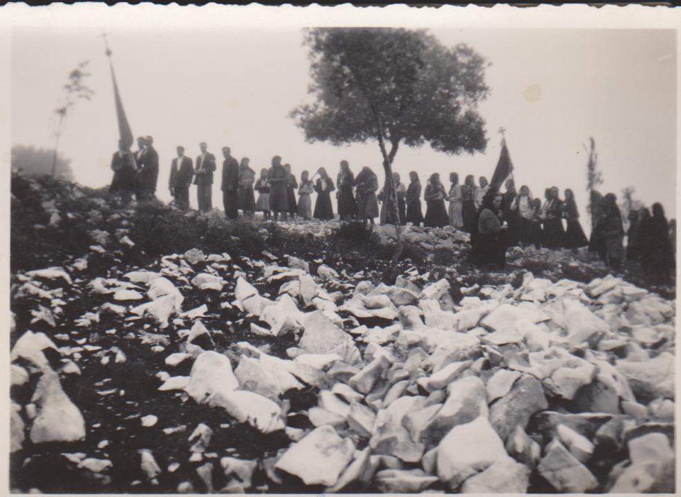 Visita da Imagem da Capelinha 1951