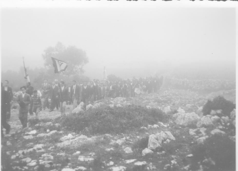 Visita da Imagem da Capelinha 1951