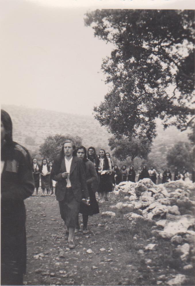 Visita da Imagem da Capelinha 1951