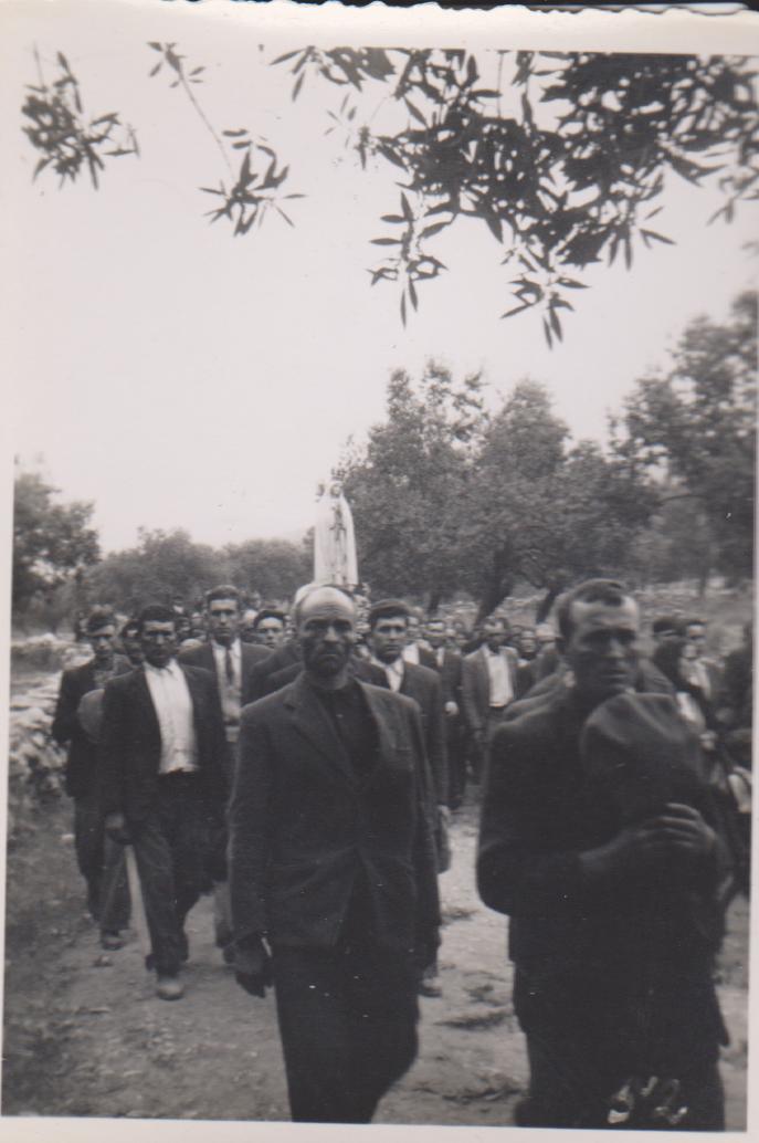 Visita da Imagem da Capelinha 1951