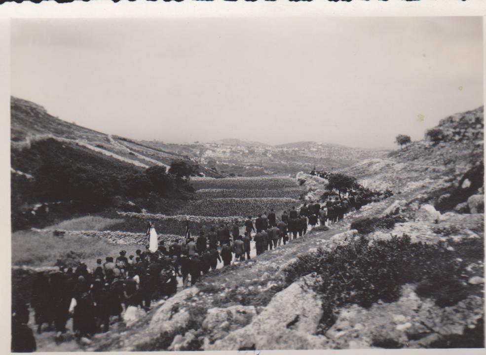 Visita da Imagem da Capelinha 1951