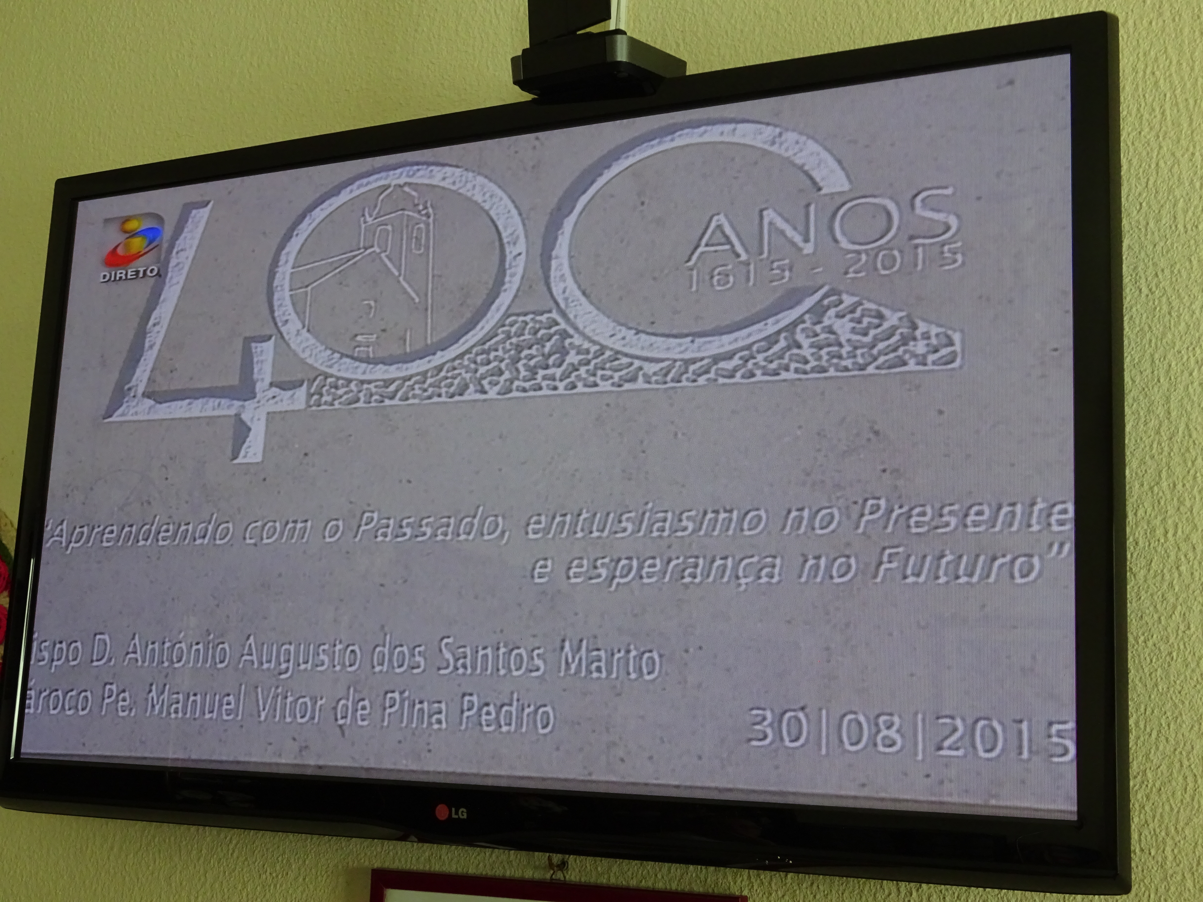 400 anos da criação da freguesia