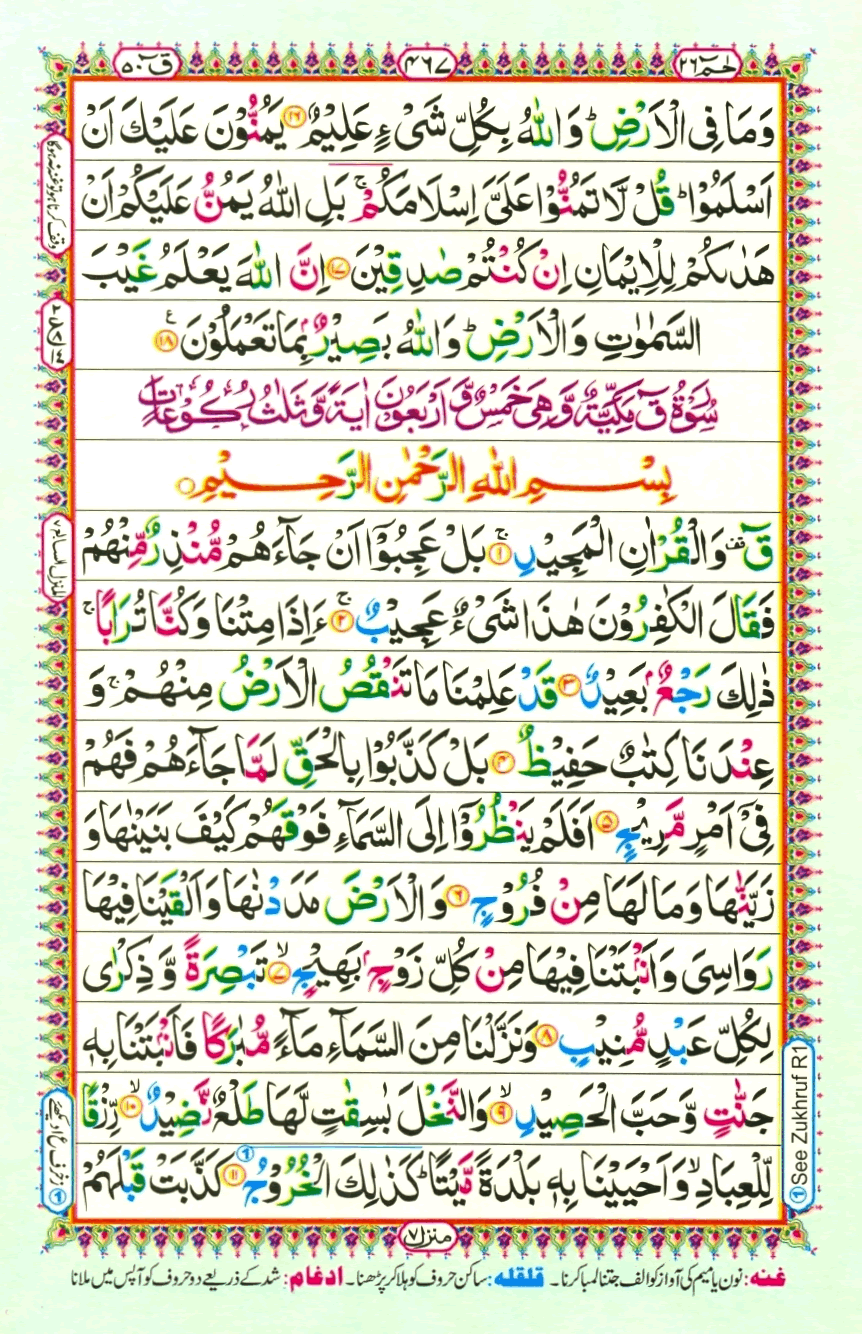 Islam My Ultimate Decision Surah Qaf The Letter Qaf Exegesis Of 50th Chapter Of The Holy Quran 