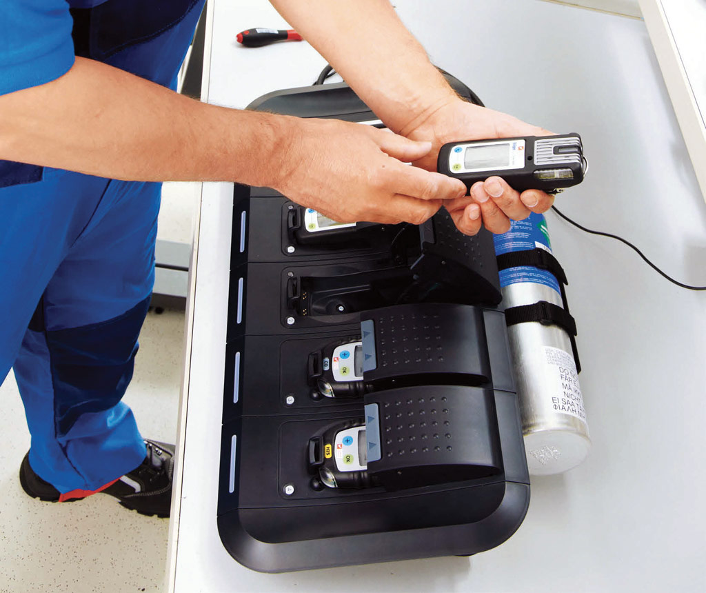 Machine pour calibrer les détecteurs de gaz