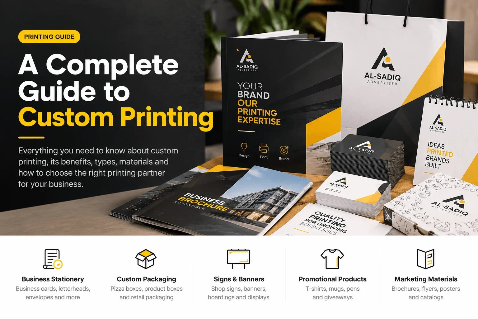 Custom Printing Guide Banner