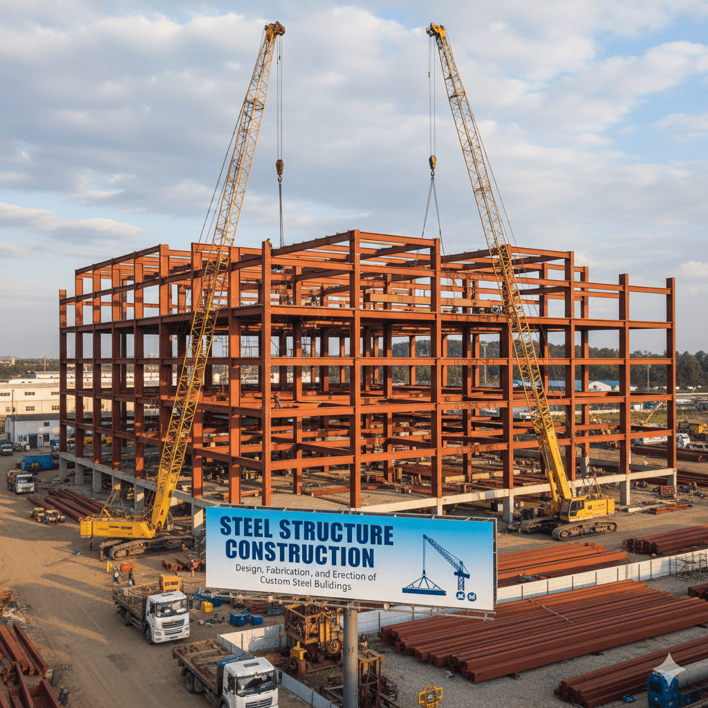 Steel Structure Construction in Saudi Arabia | Al Sayeed Structure Company